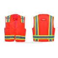 ANSI/ISEA 107-2010 reflective workwear 3m reflective safety jacket reflective safety clothing 100% polyester mesh